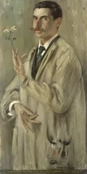 El pintor Otto Eckmann (1865-1902) 1897